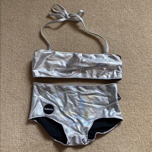 NUNUNU Kids Silver Swim Set